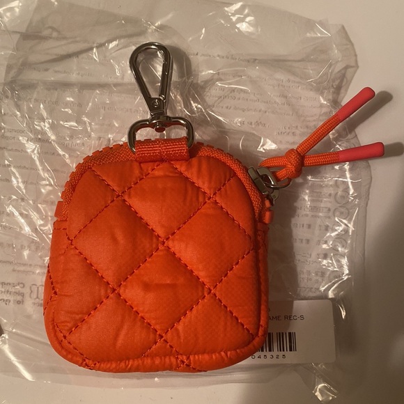 MZ Wallace Small Metro Link Pouch in Flame - Picture 5 of 15